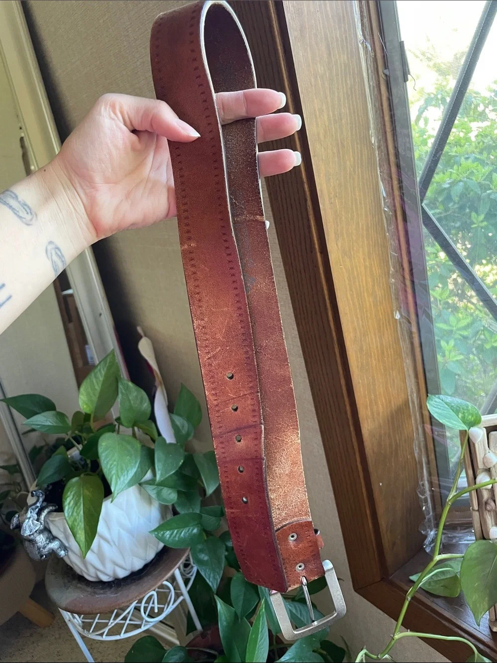 Columbia Genuine Leather Belt